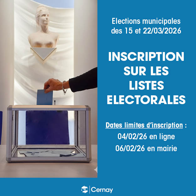 On y voit une marianne, une urne et une main qui y met une enveloppe &eacute;lectorale.