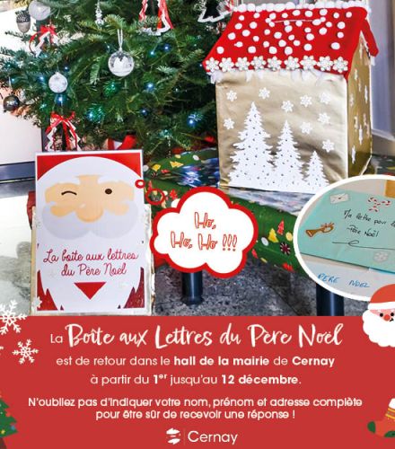LA BOITE AUX LETTRES DU PERE NOEL