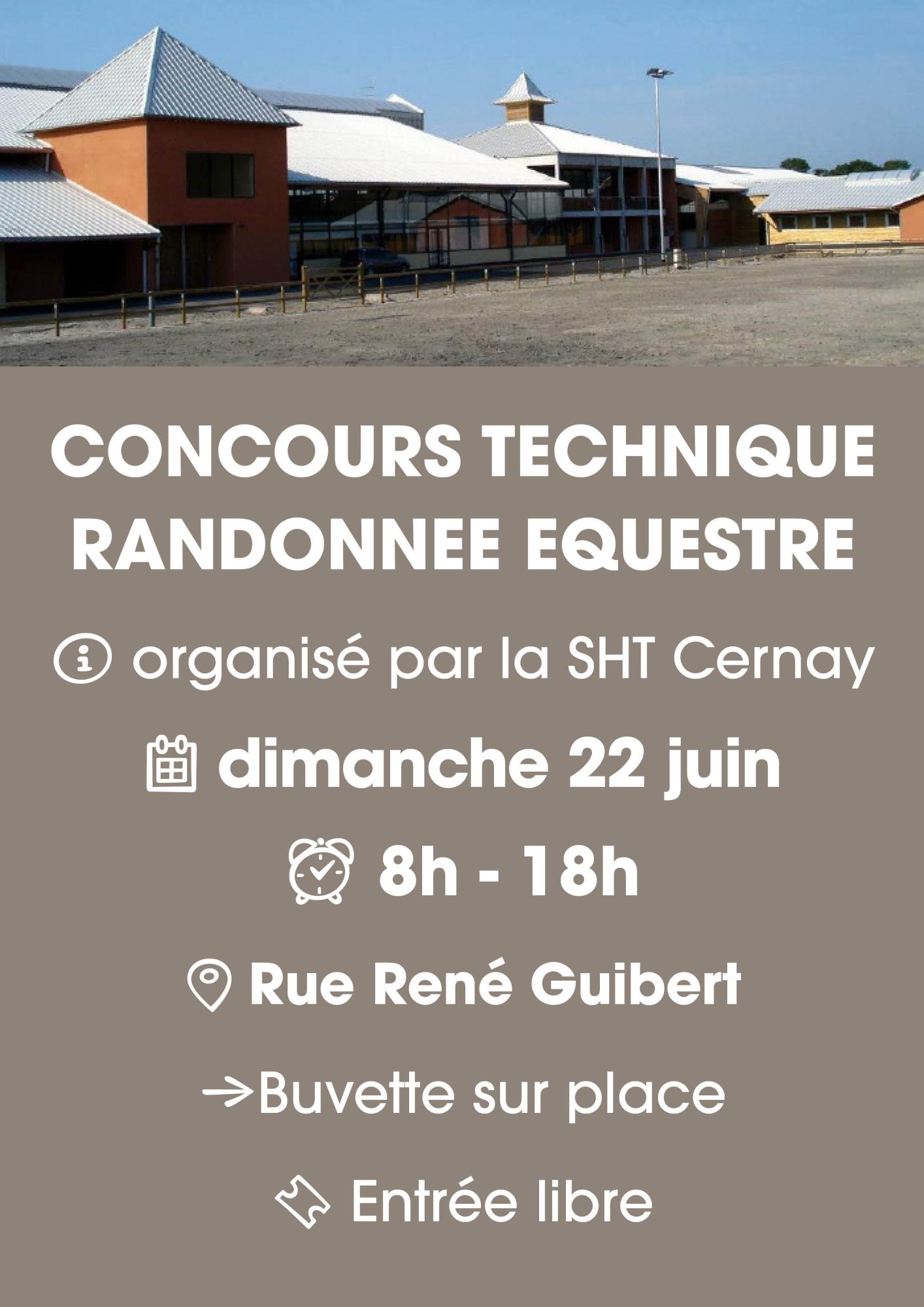 On y voit les bâtiments de la SHT de CERNAY