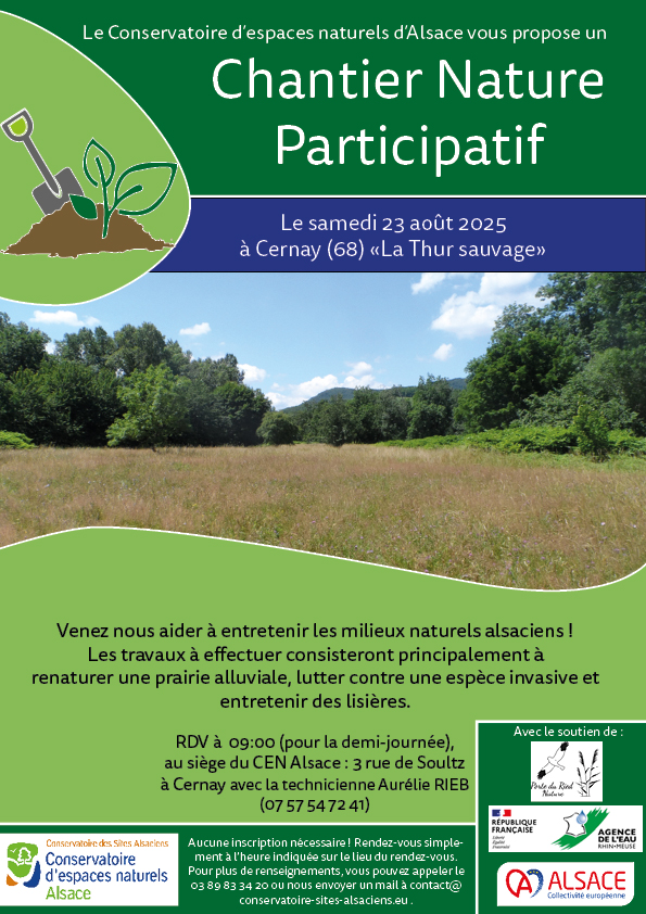 On y voit un espace naturel avec une lisière de forêt