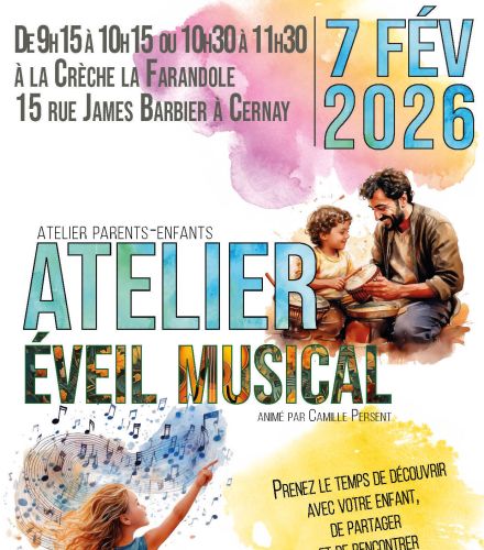 ATELIER EVEIL MUSICAL PARENTS-ENFANTS