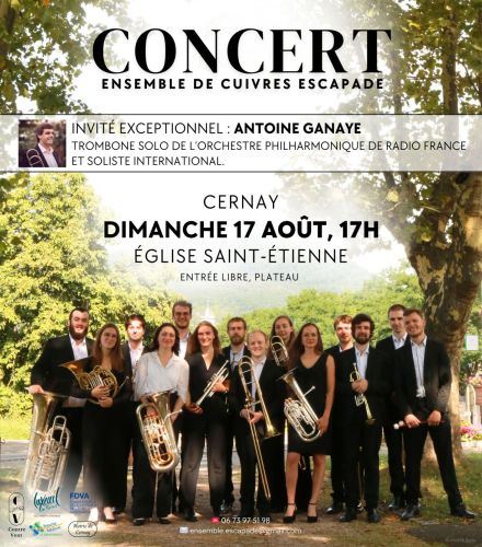 CONCERT ENSEMBLE DE CUIVRES
