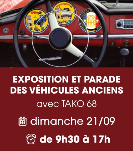 EXPOSITION ET PARADE DE VEHICULES ANCIENS