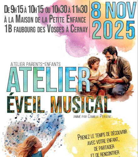 ATLIER EVEIL MUSICAL PARENTS-ENFANTS