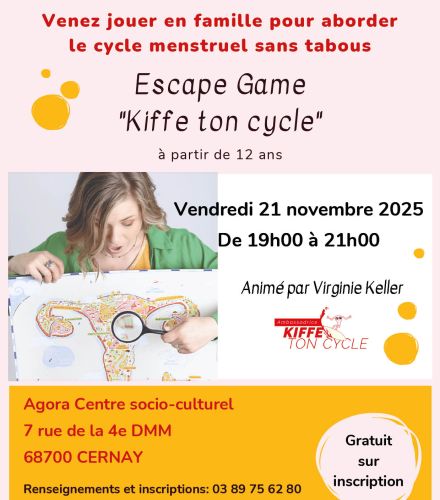 ESCAPE GAME - KIFFE TON CYCLE