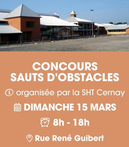 CONCOURS SAUTS D'OBSTACLES - SHT CERNAY