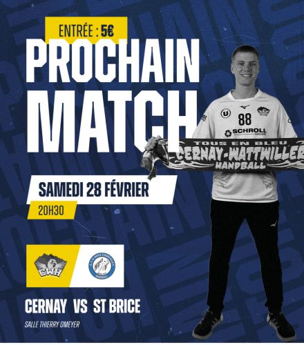 MATCH DE CHAMPIONNAT - CWH VS ST BRICE