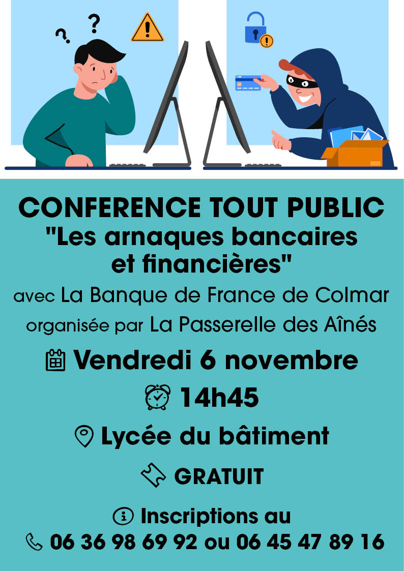 On y voit une personne derri&egrave;re un ordinateur qui se posse des questions et un autre cagoul&eacute;e avec une carte bancaire derri&egrave;re un autre ordinateur
