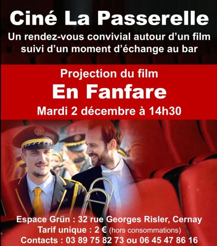 CINÉ LA PASSERELLE à l'Espace Grün