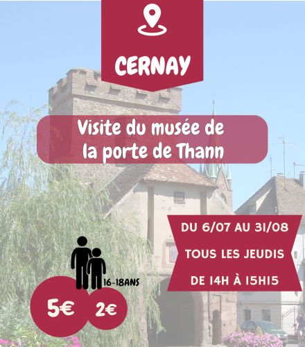 VISITE DU MUSEE DE LA PORTE DE THANN